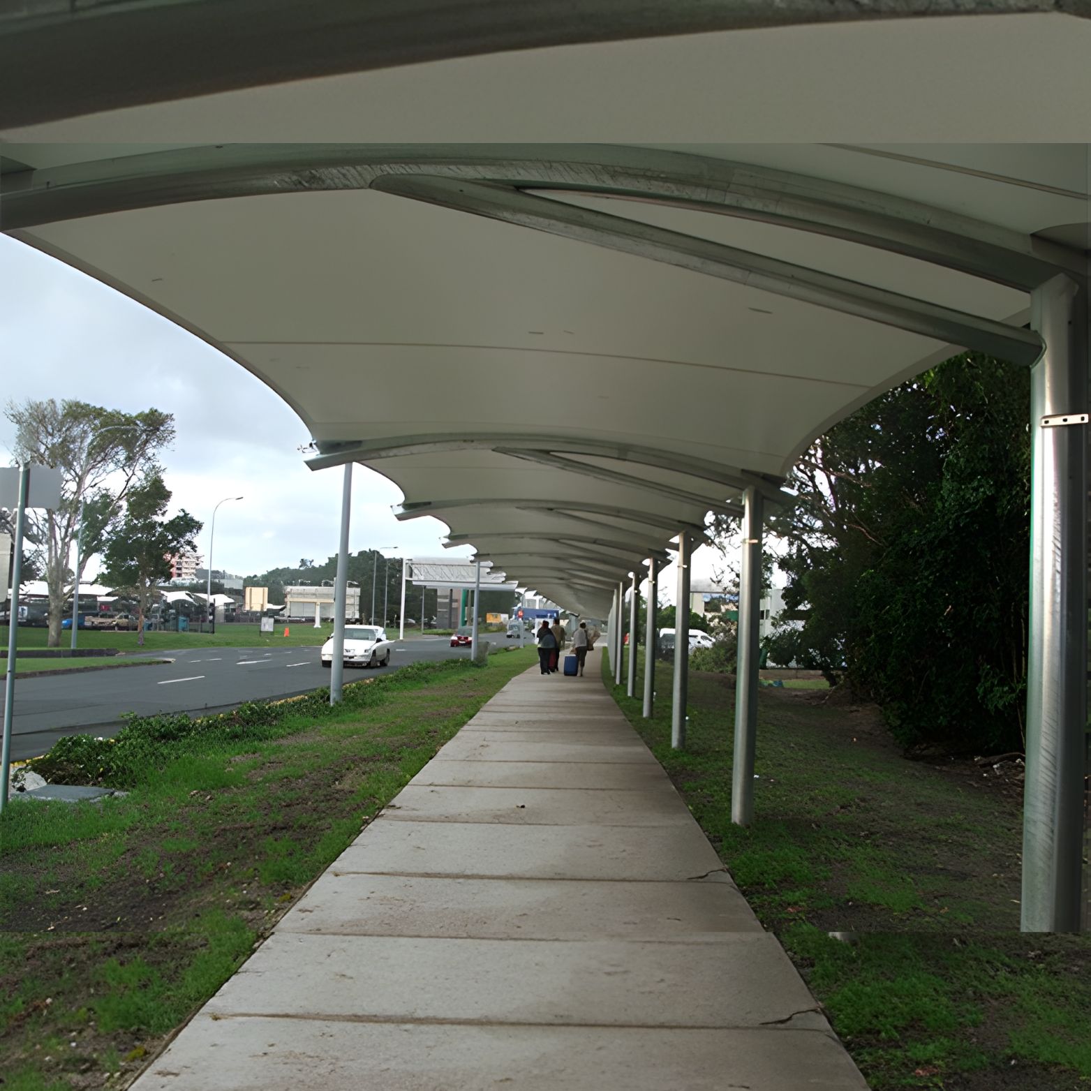 Walkway Tensile Structure